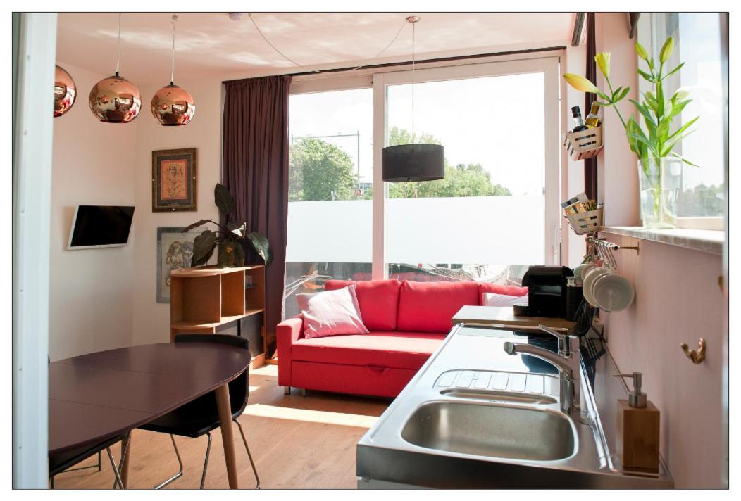 Private Guesthouse Bnb The Waterhouse Houseboat Amsterdam Luaran gambar