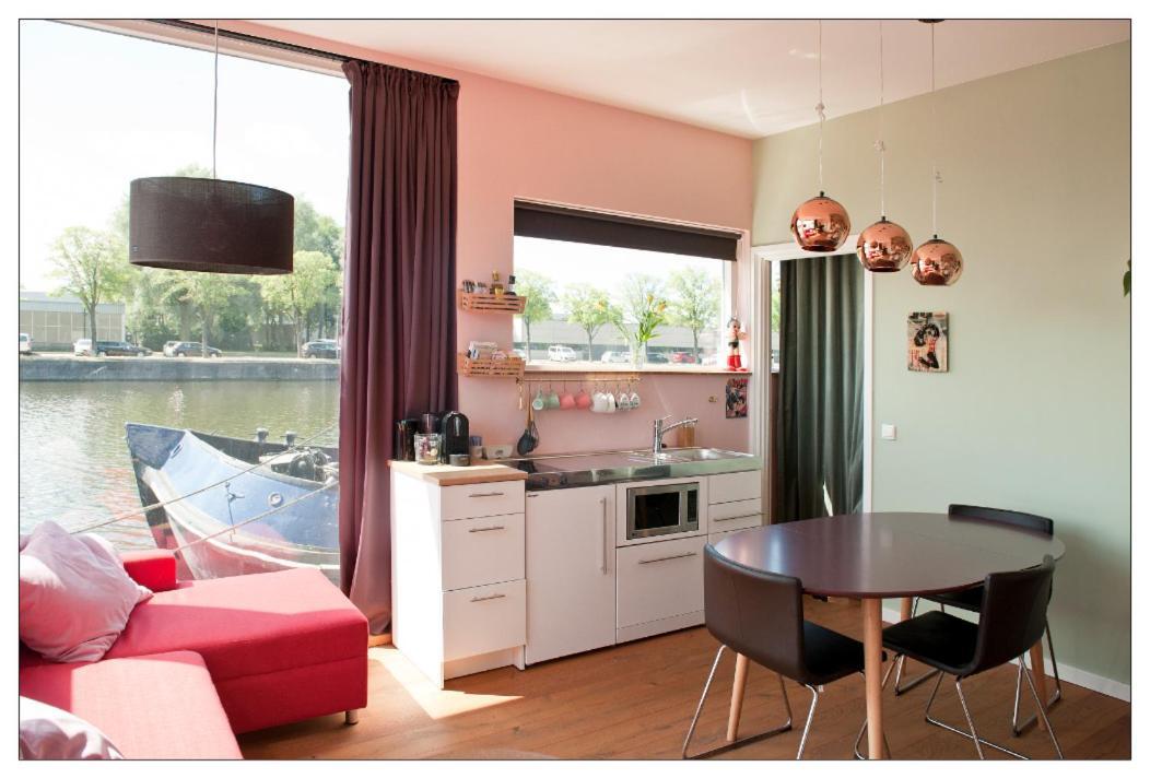 Private Guesthouse Bnb The Waterhouse Houseboat Amsterdam Luaran gambar